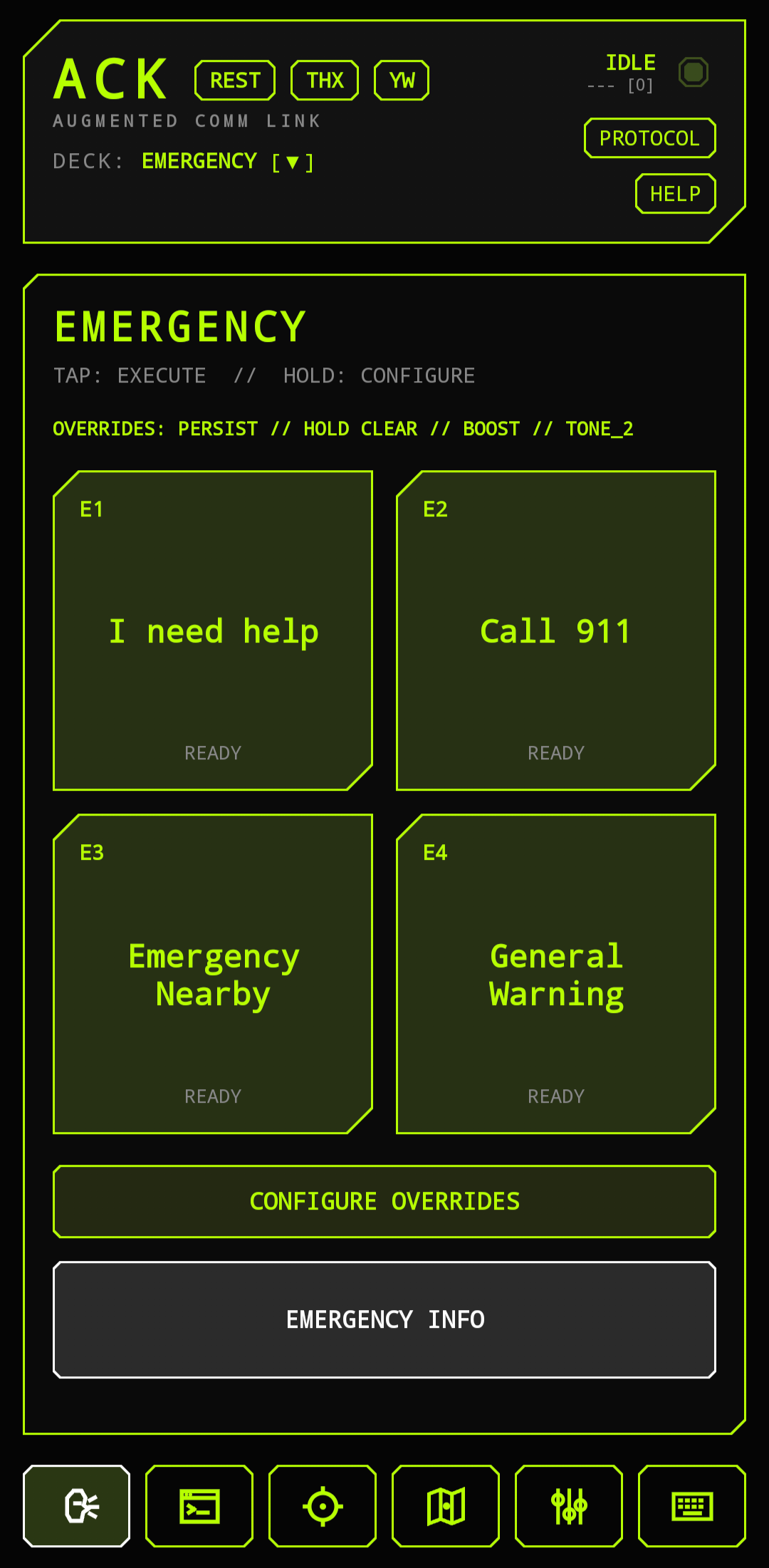 Emergency Deck screenshot